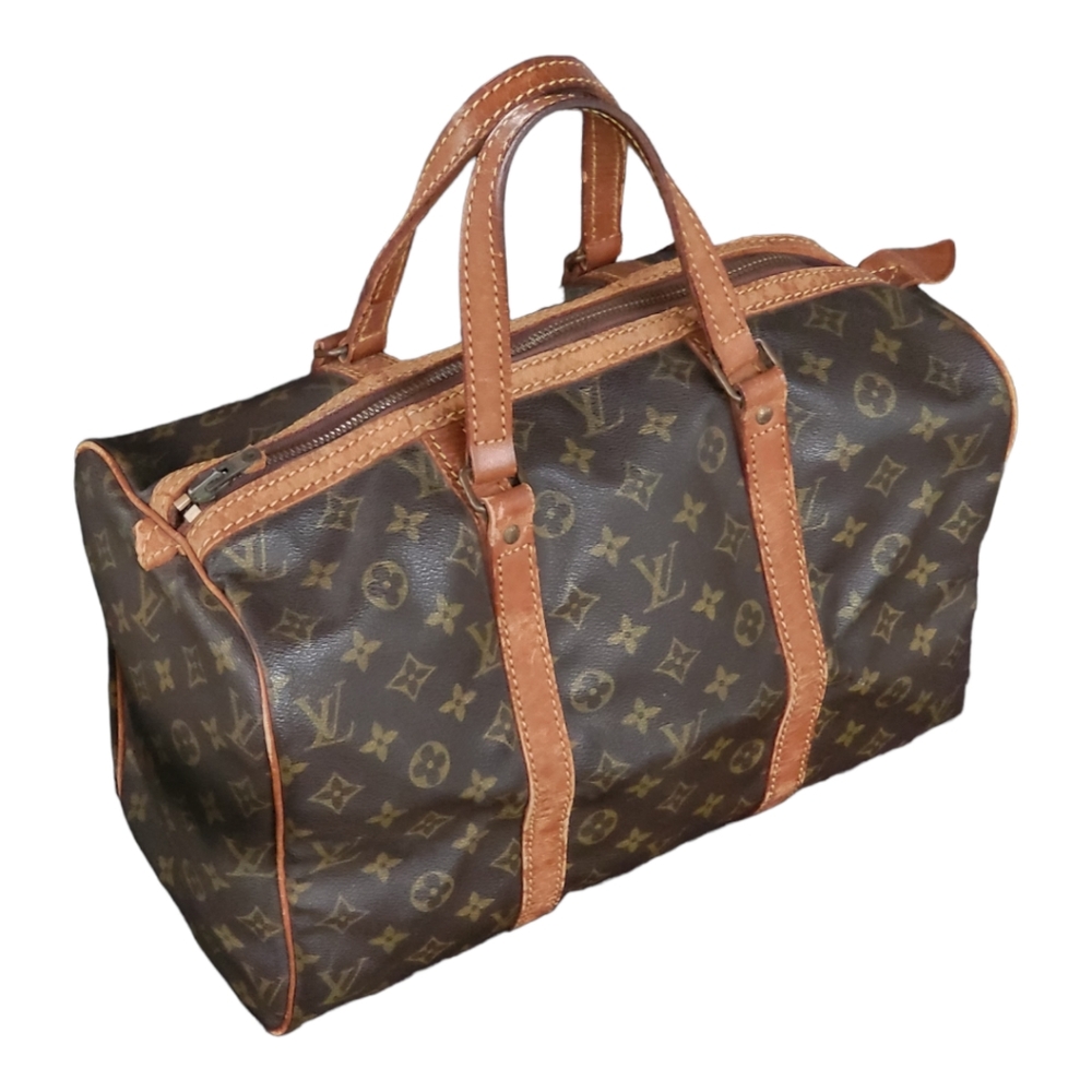 Louis Vuitton Monogram Sac Souple 35 Duffle Bag/Boston Bag